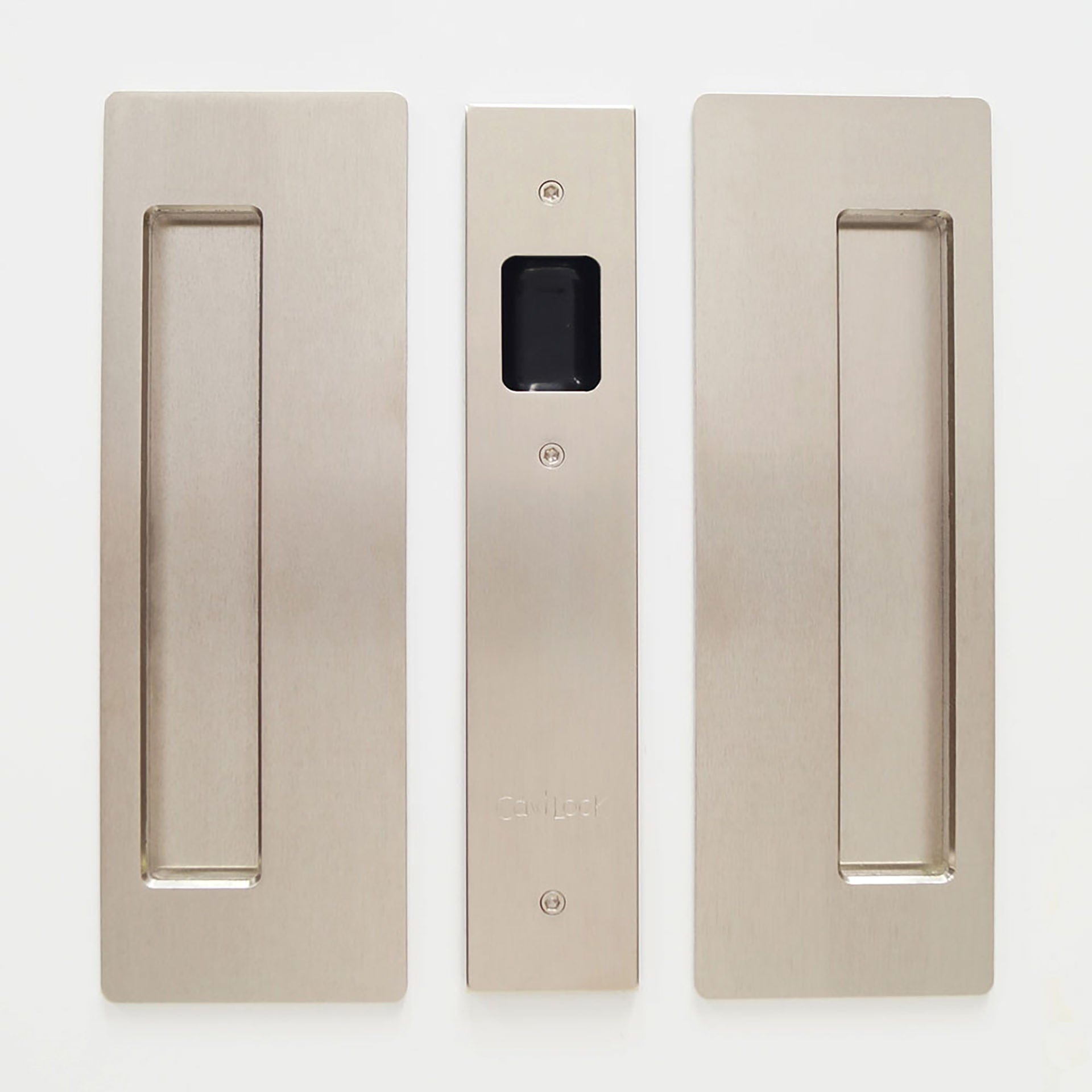 Cavity Sliders CL400 Pocket Door Handle for 1-3/4" Door Satin Nickel alt 0