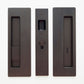 Cavity Sliders CL400 Magnetic Pocket Door Handle for 1-3/4" Door Oil Rubbed Bronze LH Snib alt 0