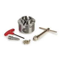 4-Jaw Lathe Chuck - Direct Thread - 1" x 8 TPI alt 0