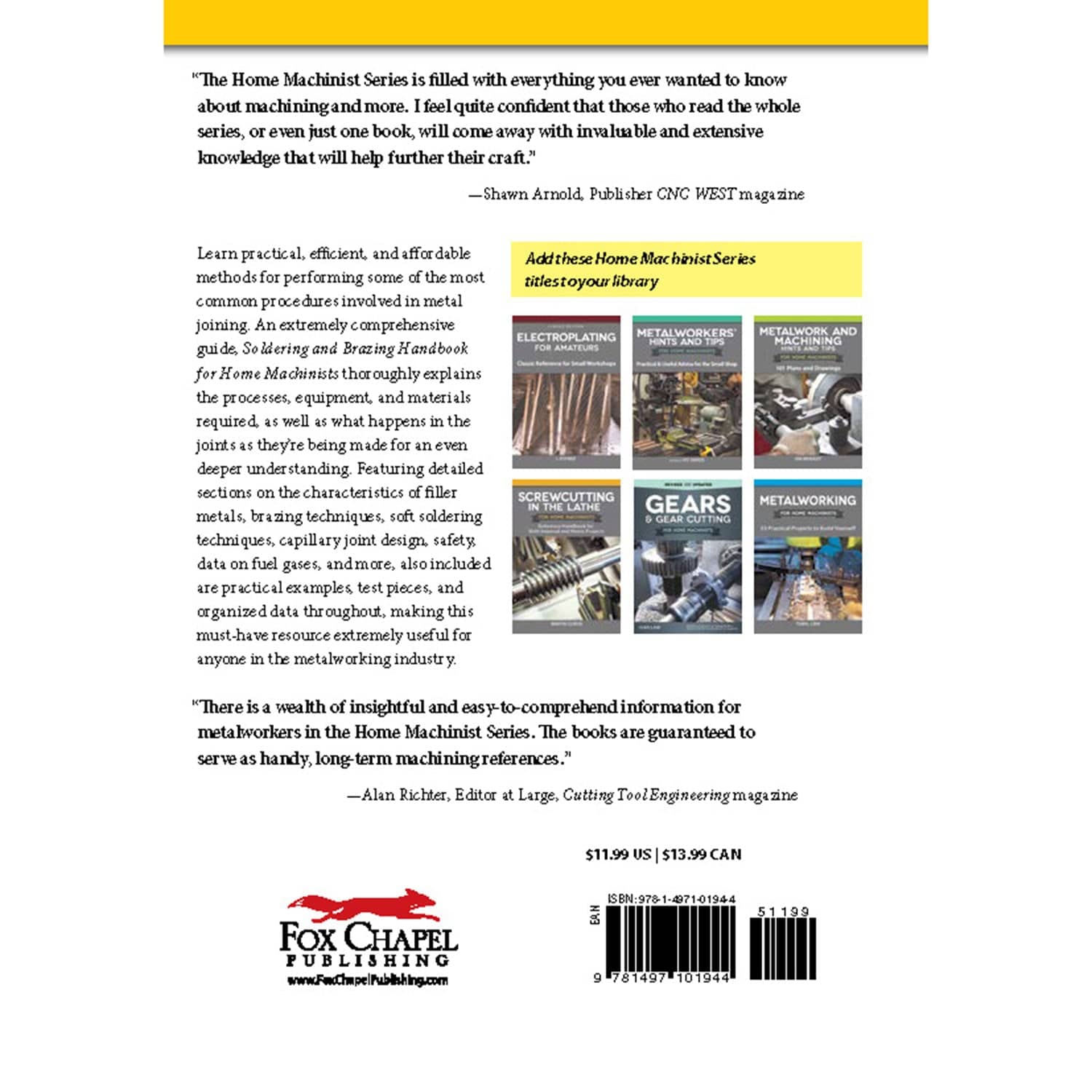 Soldering and Brazing Handbook for Home Machinists alt 0