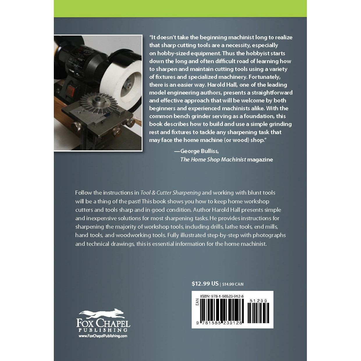 Tools and Cutter Sharpening for Home Machinists alt 0