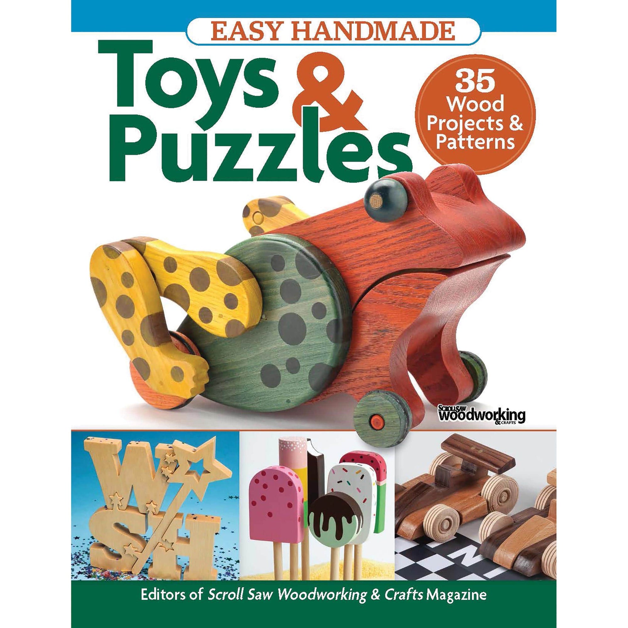 Easy Handmade Toys & Puzzles - 35 Projects & Patterns alt 0