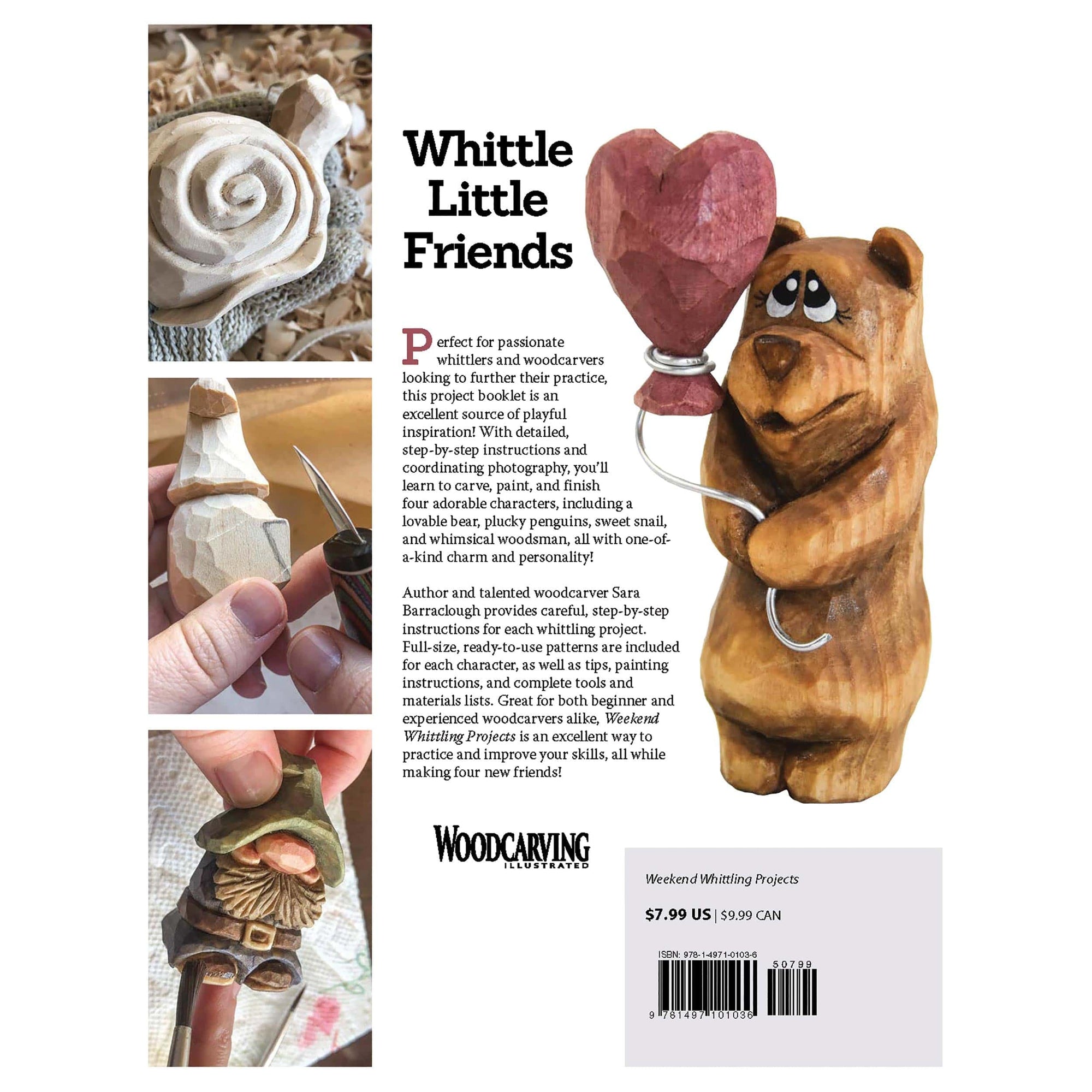 Weekend Whittling Projects - Four Quick & Easy Characters to Carve & Paint alt 0