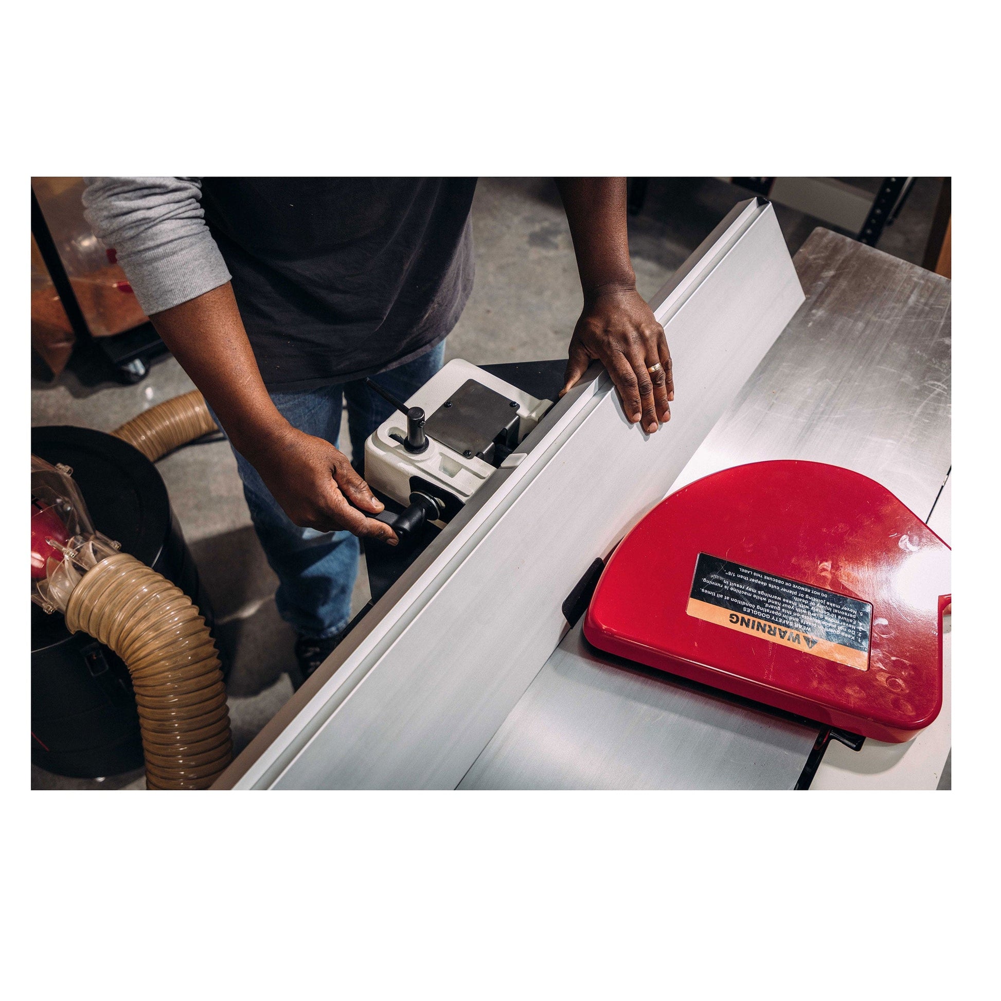 12" Planer/Jointer - 3 HP 1 Ph 230V - Helical Cutterhead - JPJ-12HH alt 0