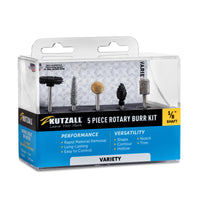 Variety Rotary Burr Set - 1/8" Shaft - 5 Piece alt 0