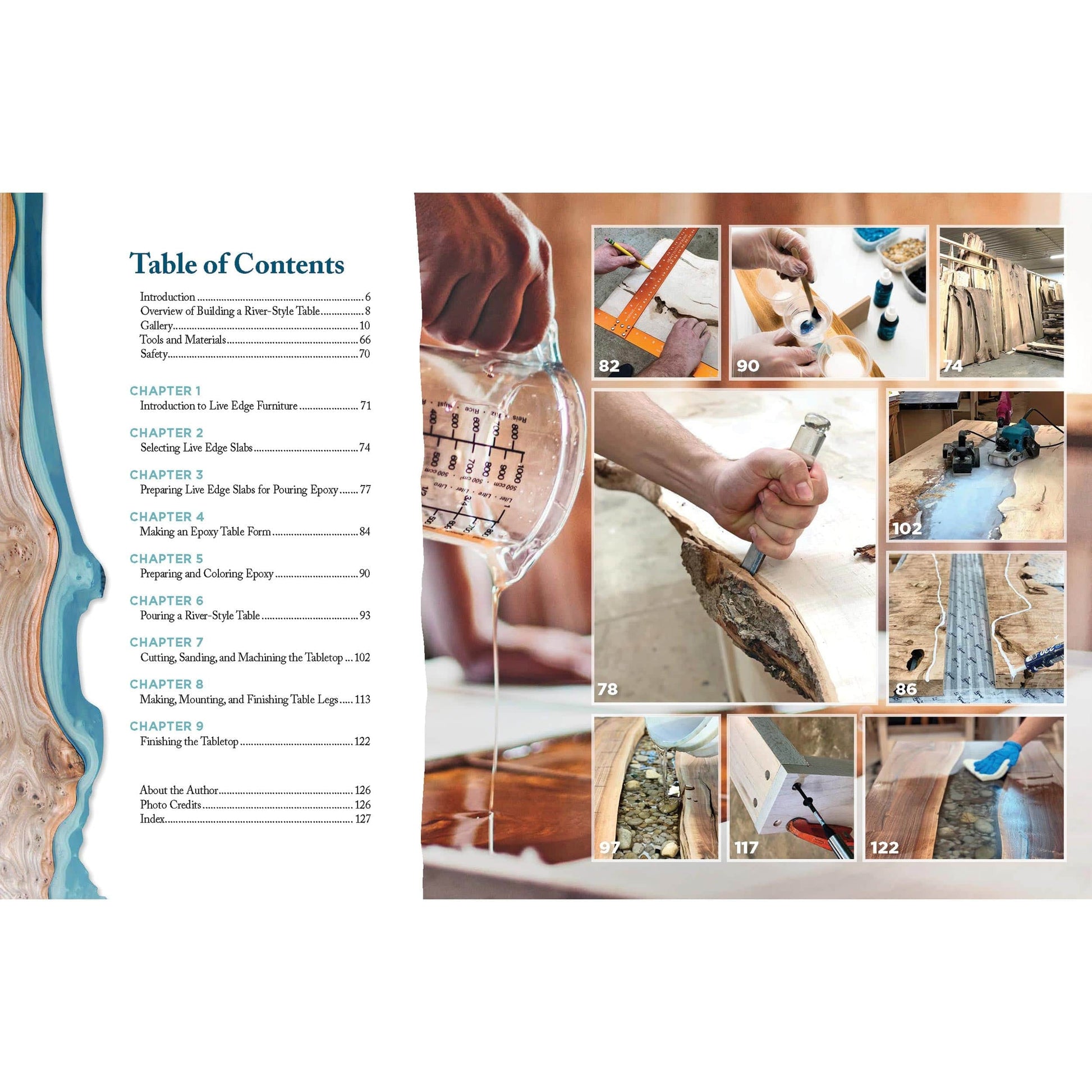 Building Wood and Resin River-Style Tables alt 0