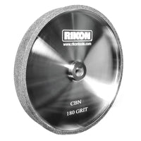 Pro Series 8" x 1" 180 Grit Sharpening Wheel - 5/8" Arbor Hole