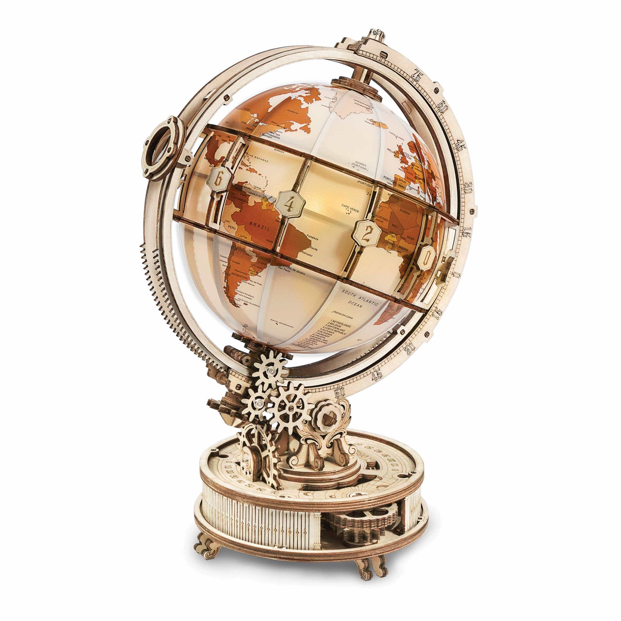 Luminous Globe 3D Puzzle Kit alt 0