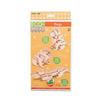 Wooden Bricks 3-in-1 Builds - Dog