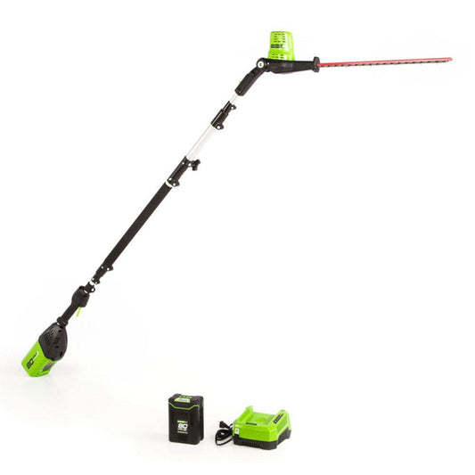 20" Pole Hedge Trimmer with 2.0Ah Battery and  4A Rapid Charger alt 0