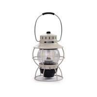 Railroad Lantern Vintage White alt 0