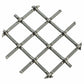 .5" Round Single Diamond Decorative Grille - Antique Pewter, 36" W x 24" L Sheet alt 5