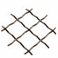 .75" Pressed Single Diamond Decorative Grille - Antique Brass, 36" W x 24" L Sheet alt 75