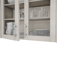 .5" Chicken Wire Decorative Grille - Flat Black, 34" W x 48" L Sheet alt 5