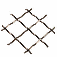 .75" Pressed Single Diamond Decorative Grille - Antique Brass, 36" W x 48" L Sheet alt 75