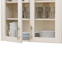 .75" Pressed Single Diamond Decorative Grille - Satin Brass, 36" W x 48" L Sheet alt 75