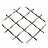 .75" Multi-Crimp Single Diamond Decorative Grille - Antique Pewter, 36" W x 48" L Sheet alt 75