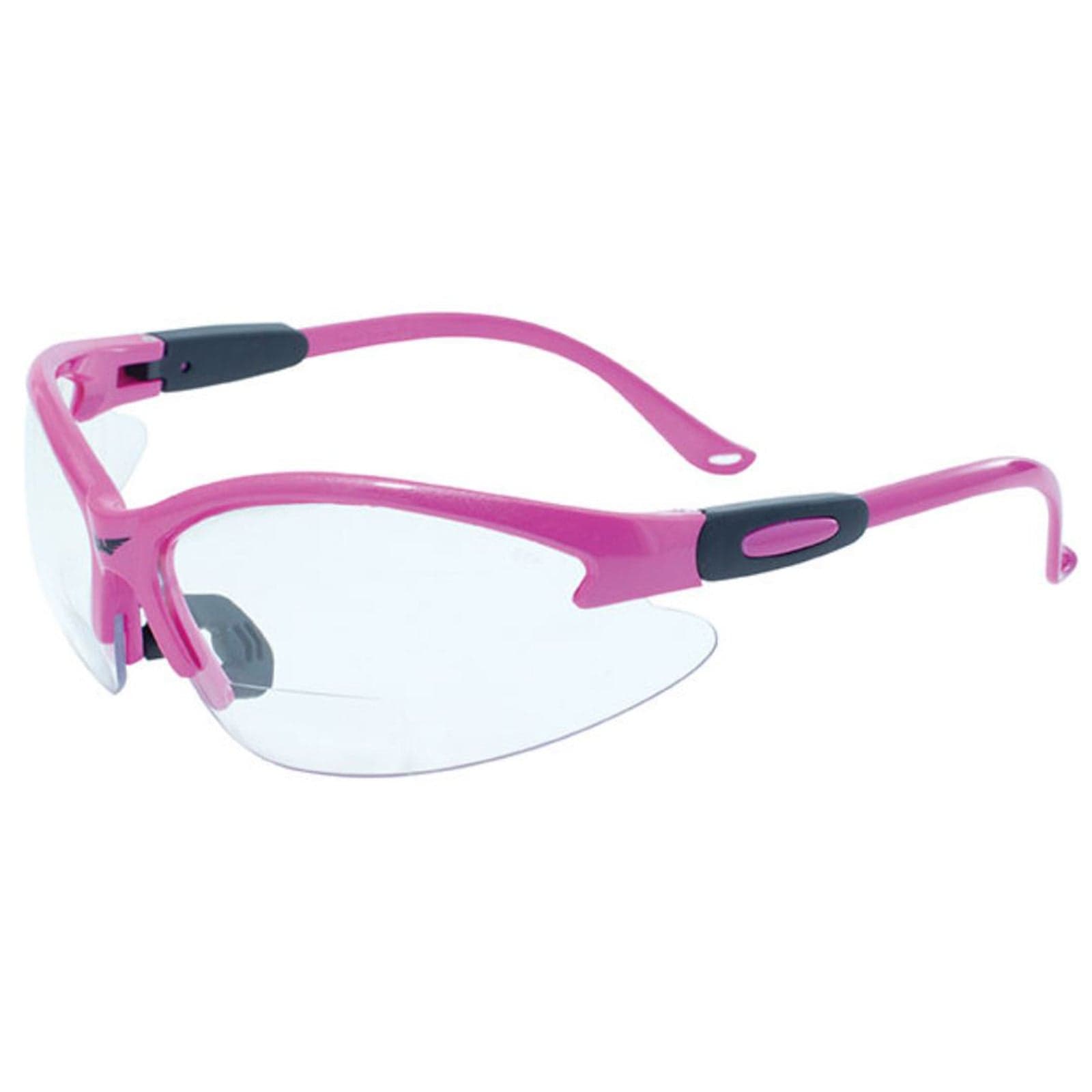 Cougar Pink Frame  +1.5 Clear Anti- Fog  Bifocal Safety Lenses alt 5