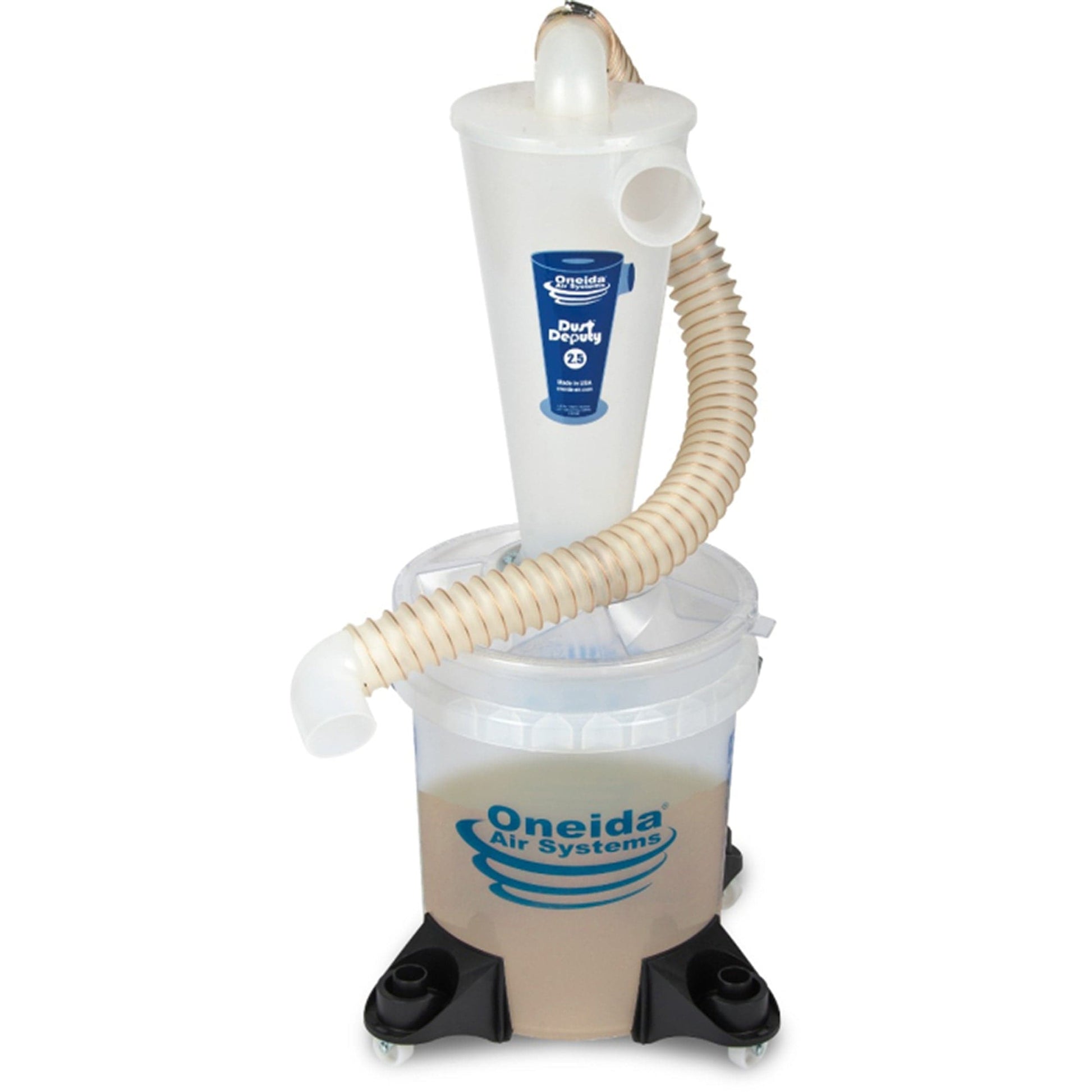 Dust Deputy 2.5 Deluxe Kit - 5 Gallon alt 5