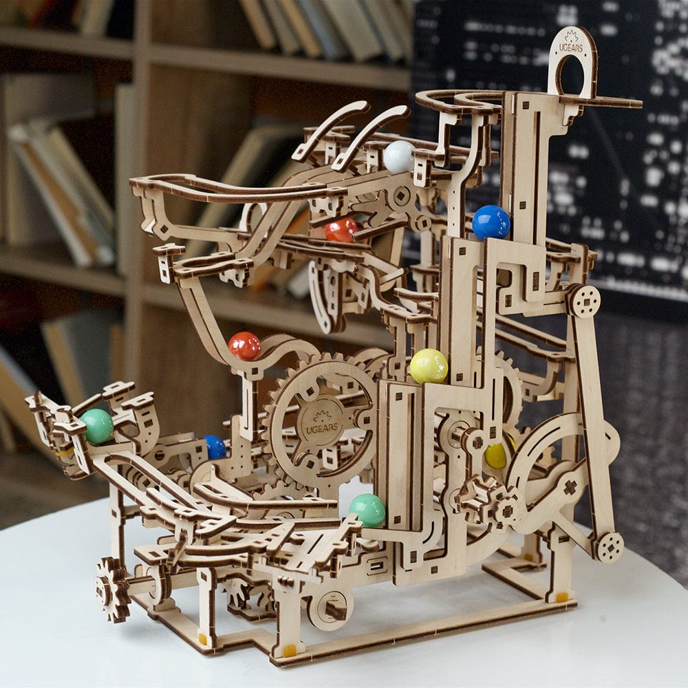 Marble Run Tiered Hoist Wooden Craft Kit