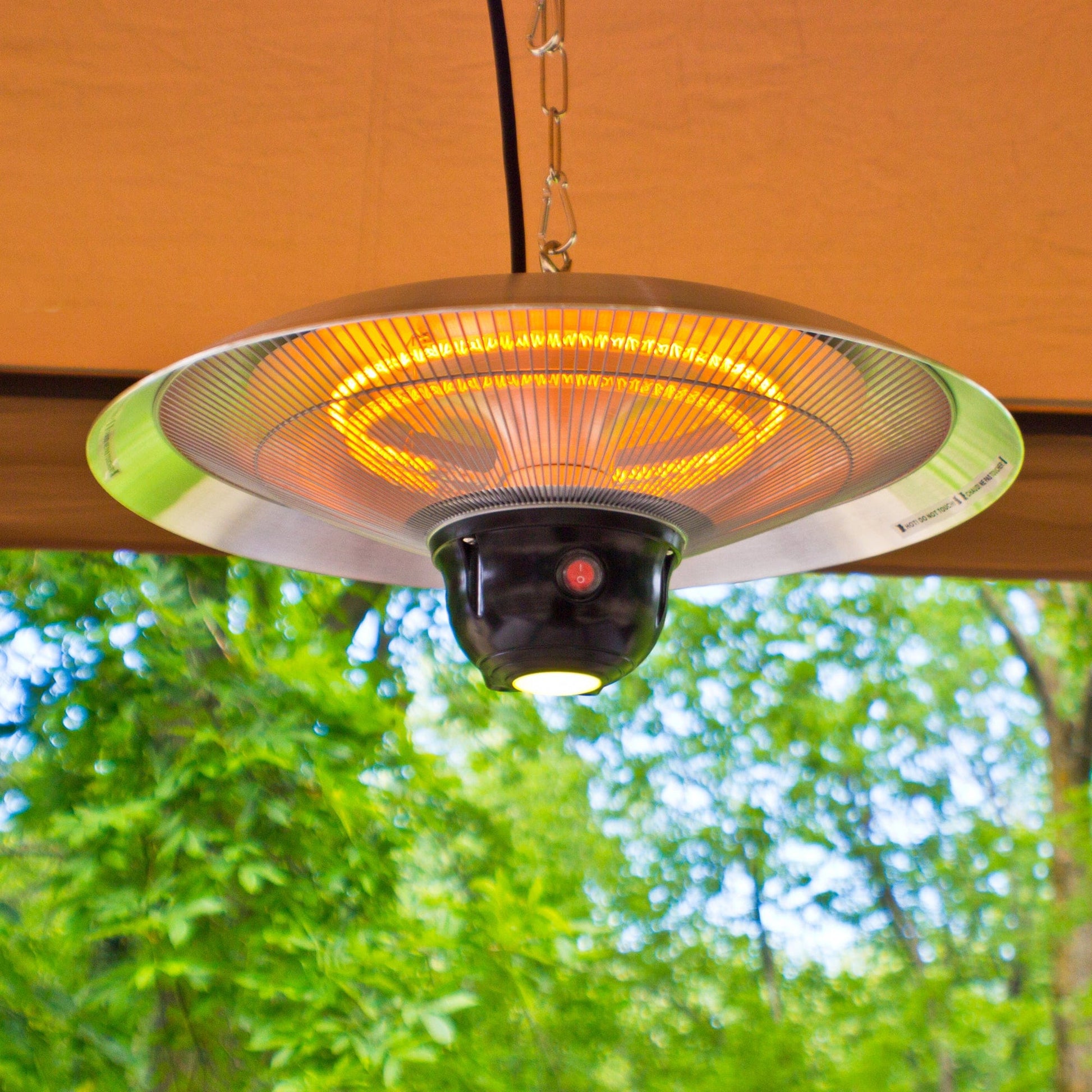 EnerG+ Infrared Electric Outdoor Heater - Hanging with LED & Remote alt 0