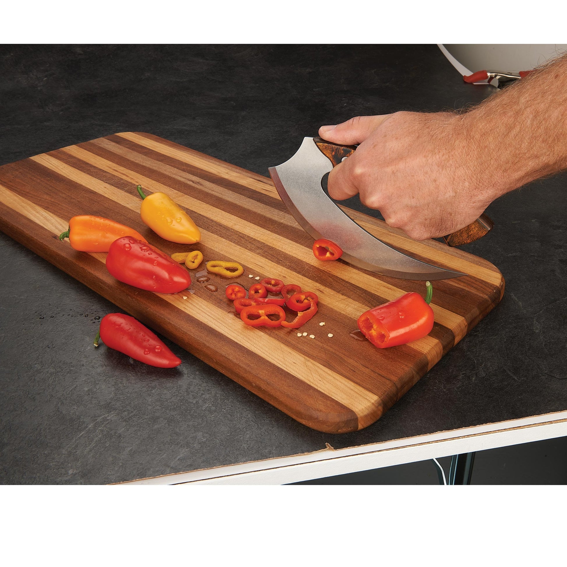 Ulu Savik Knife - 8Cr13MoV - Unfinished Kit alt 0