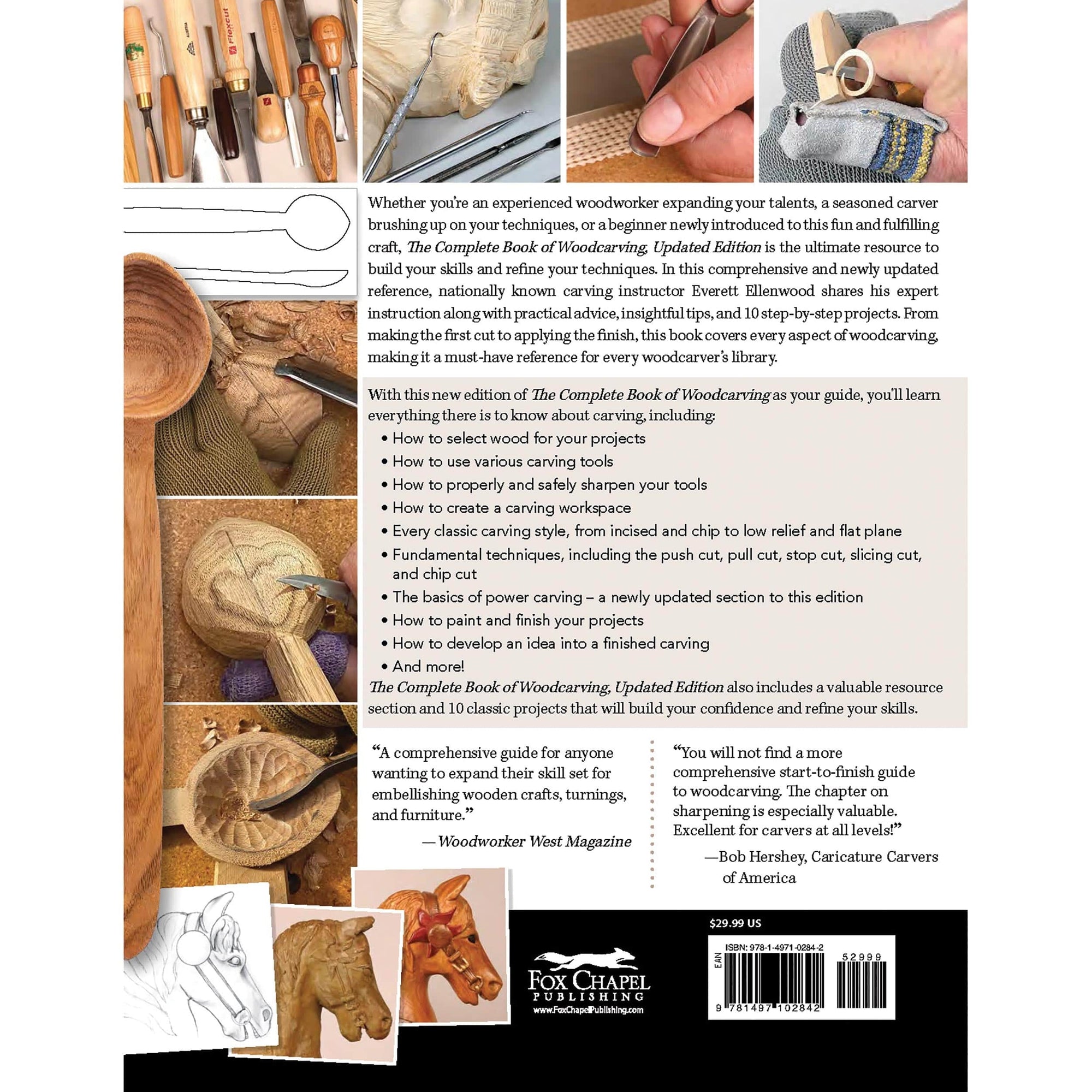 The Complete Book of Woodcarving - Updated Edition alt 0