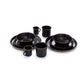 Enamel Bowl Set Charcoal Indoor/Outdoor alt 0