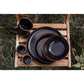 Enamel Bowl Set Charcoal Indoor/Outdoor alt 0