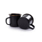 Enamel Cup Set Charcoal Indoor/Outdoor alt 0