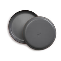 Enamel Deep Plate Set Slate Gray Indoor/Outdoor alt 0