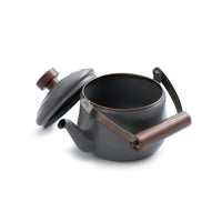 Enamel Teapot Slate Gray Indoor/Outdoor alt 0
