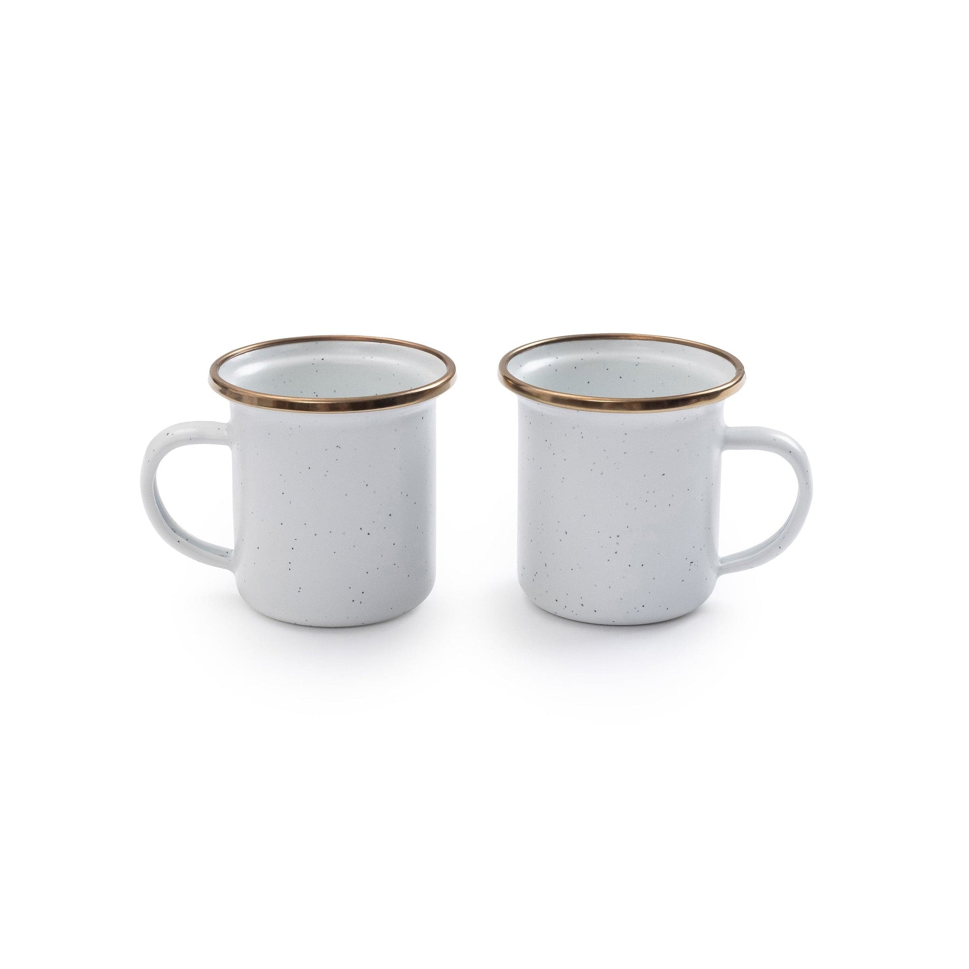 Enamel Espresso Cup Set Eggshell Indoor/Outdoor alt 0