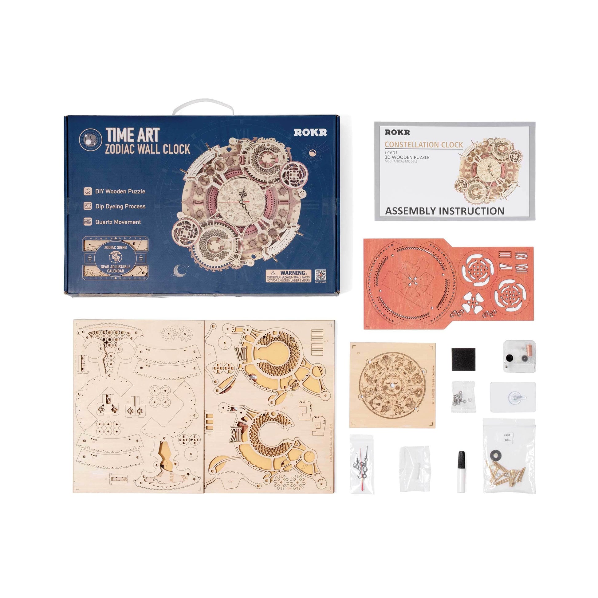 Zodiac Wall Clock alt 0