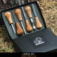 Wood Carving Palm Chisels - 6 Piece alt 0