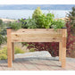 Elevated Cedar Planter 34" X 49" X 30"H alt 0