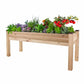 Elevated Cedar Planter 23" X 72" X 30"H alt 0