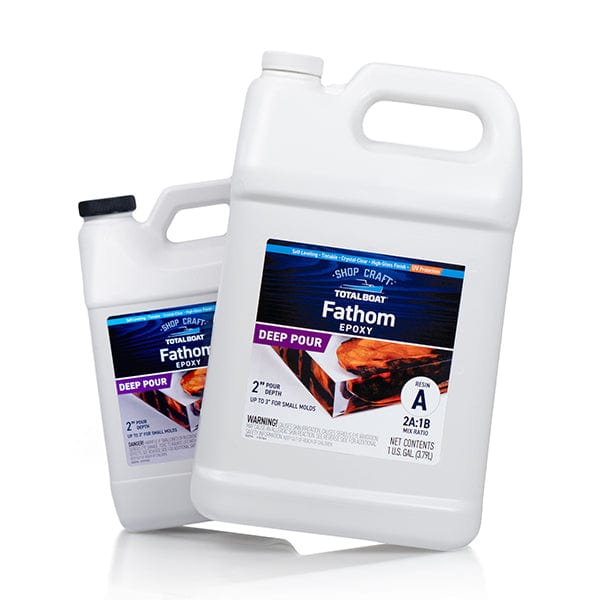 Thick Set Fathom Deep Pour Clear Casting Epoxy Resin Kit - 1.5 Gallon