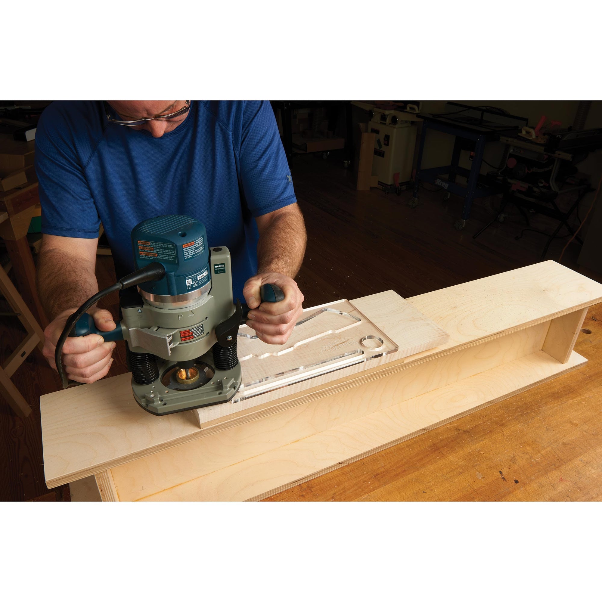 Cleaver Cutting Board Router Template alt 0