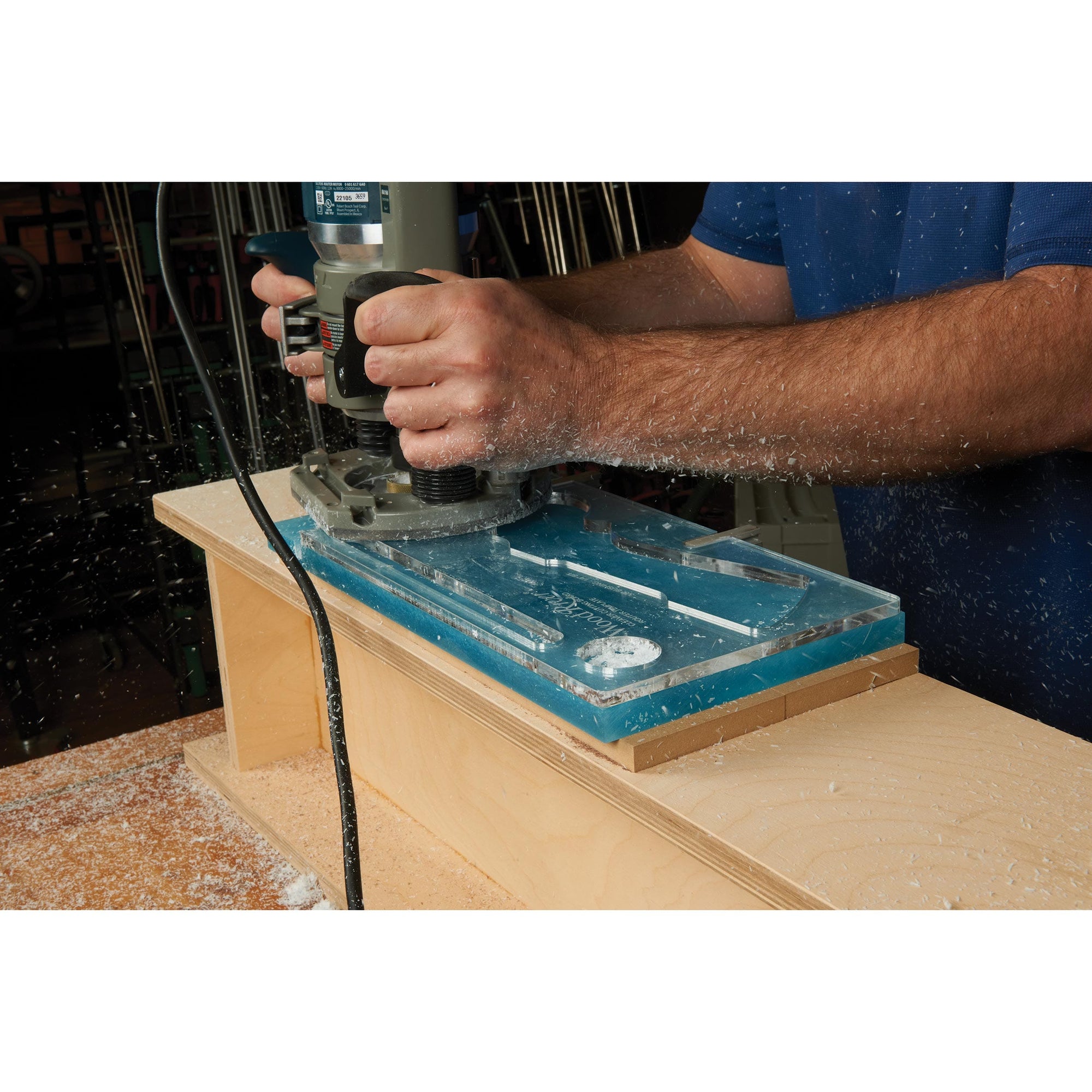Cleaver Cutting Board Router Template alt 0