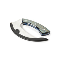 Poly Resin Knife Scales - 15/64" x 2" x 7" - Peacock - Pair alt 0