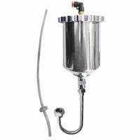 Cup Assembly - 400cc Aluminum - - U-Tube Gravity Conversion [For M] alt 0