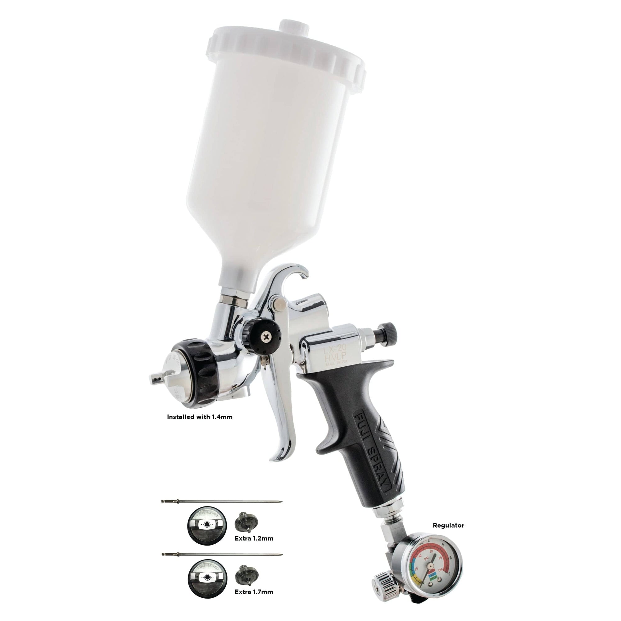 LX-20 Gravity - 1.4mm - 600cc Nylon Cup + Kit [Extra 1.2mm, 1.7mm] alt 4