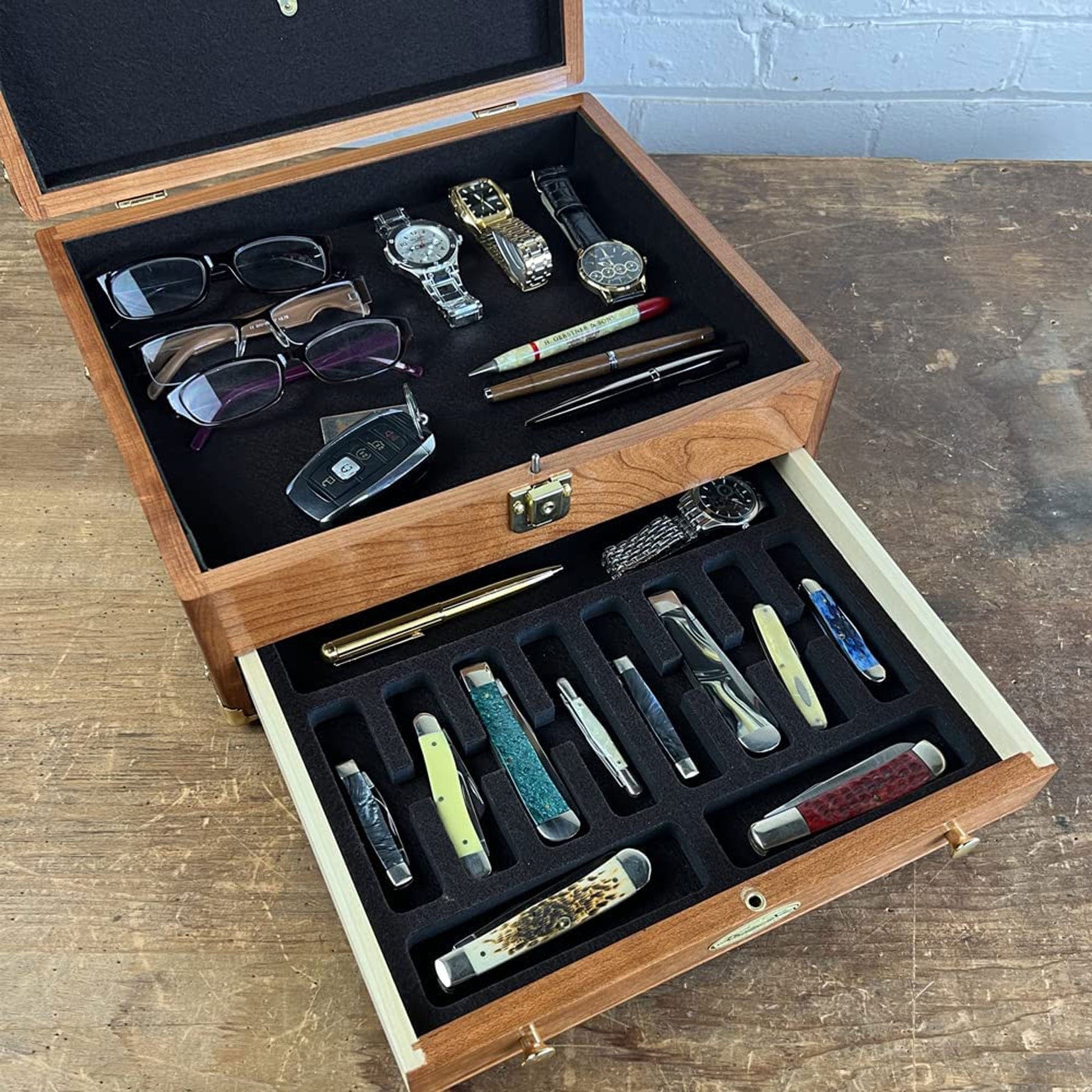 EDC Desktop Case, Model 1401 American Cherry alt 0