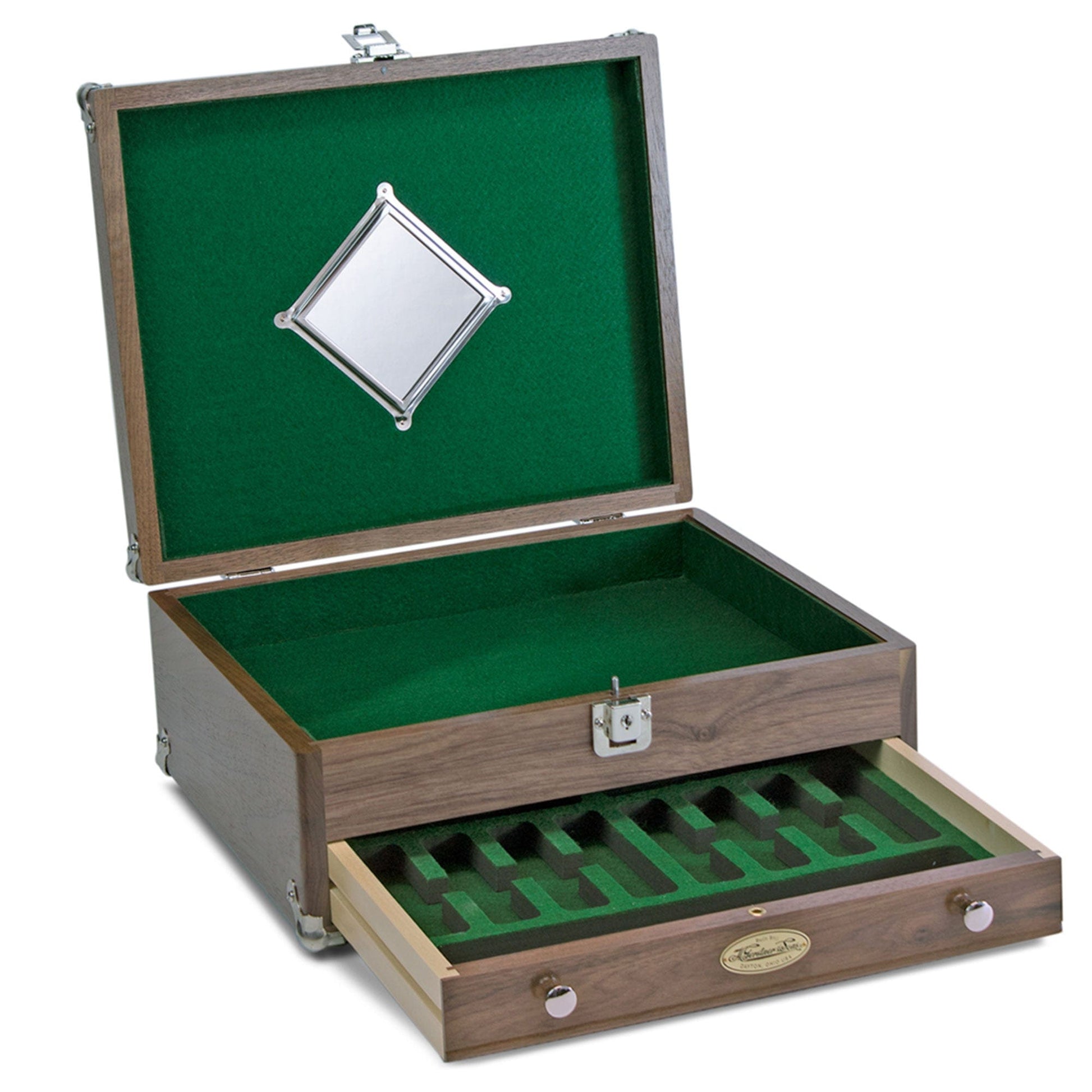 EDC Desktop Case, Model 1401, Natural Walnut alt 0