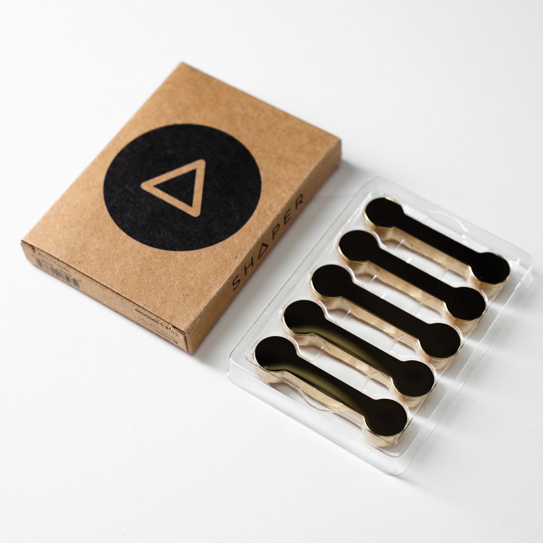 Brass Barbells Inlays - 5 Pack