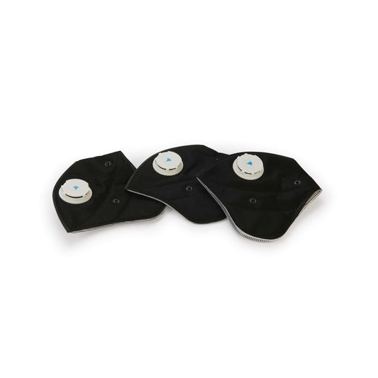 F3 High Airflow Replacement Filters for M3 Filtration Mask - M/L/XL - 3 Pack alt 0