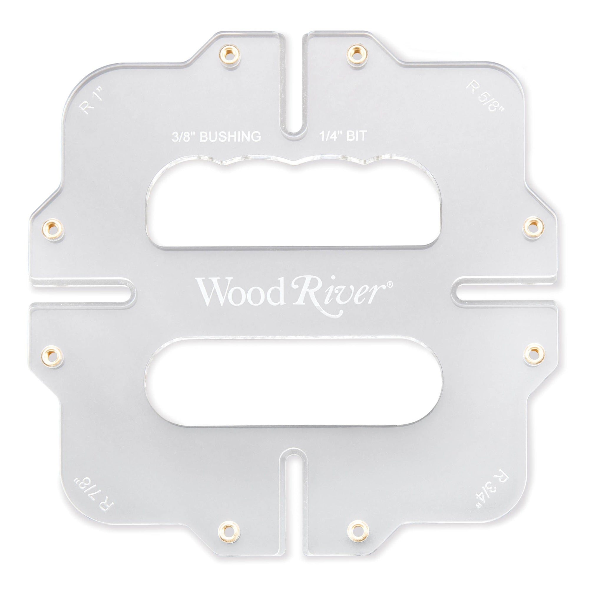 Corner Radius Router Jig Template Set - 3 Piece