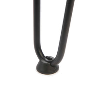2-Wire Hairpin Leg - 20" - Black - 4 Piece