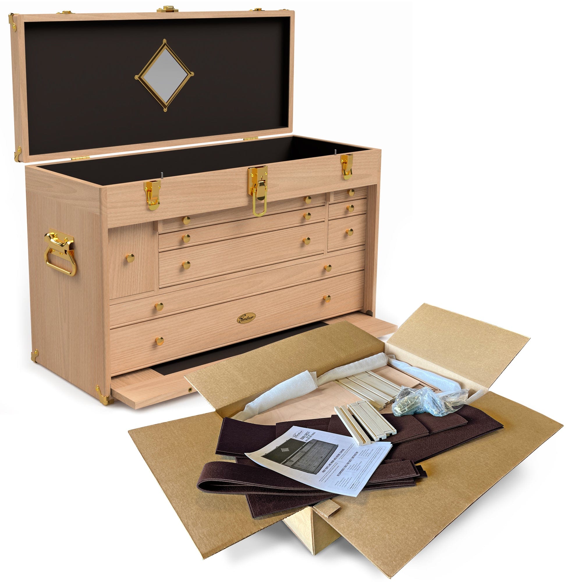 2609 MasterCraftsman Chest - DIY Kit in Cherry alt 0
